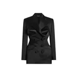 Dolce & Gabbana Double-breasted duchess jacket with conical cups
