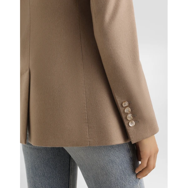 Dolce & Gabbana Double-breasted jacket in cashmere drap, view 5
