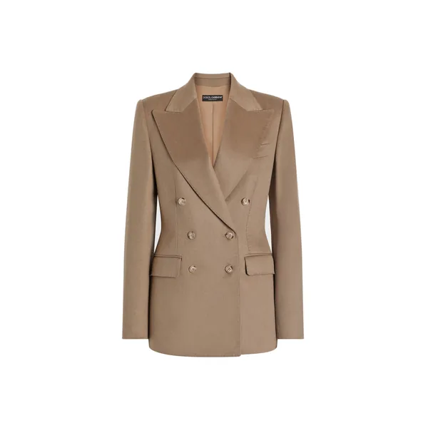 Dolce & Gabbana Double-breasted jacket in cashmere drap