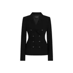 Dolce & Gabbana Double-breasted jacket in double wool crêpe