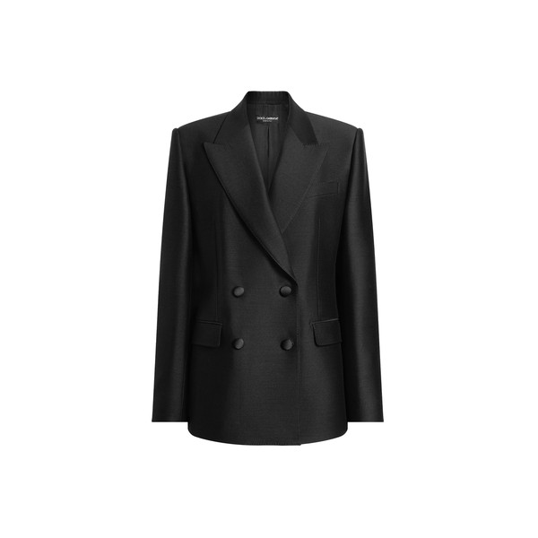 Dolce & Gabbana Double-breasted jacket in faille
