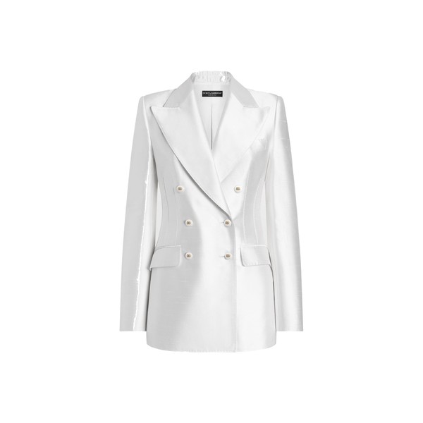 Dolce & Gabbana Double-breasted jacket in silk