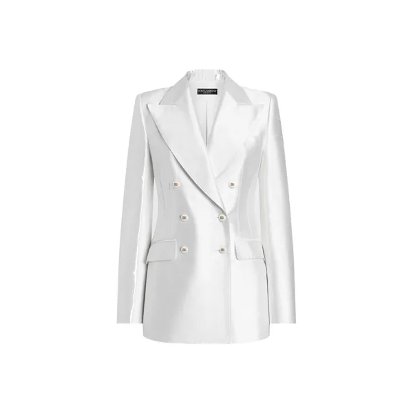 Dolce & Gabbana Double-breasted jacket in silk