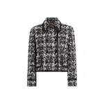 Dolce & Gabbana Double-breasted jacket in wool blend check