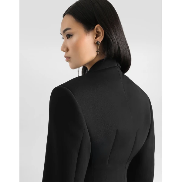 Dolce & Gabbana Double-breasted jacket in wool gabardine, view 6