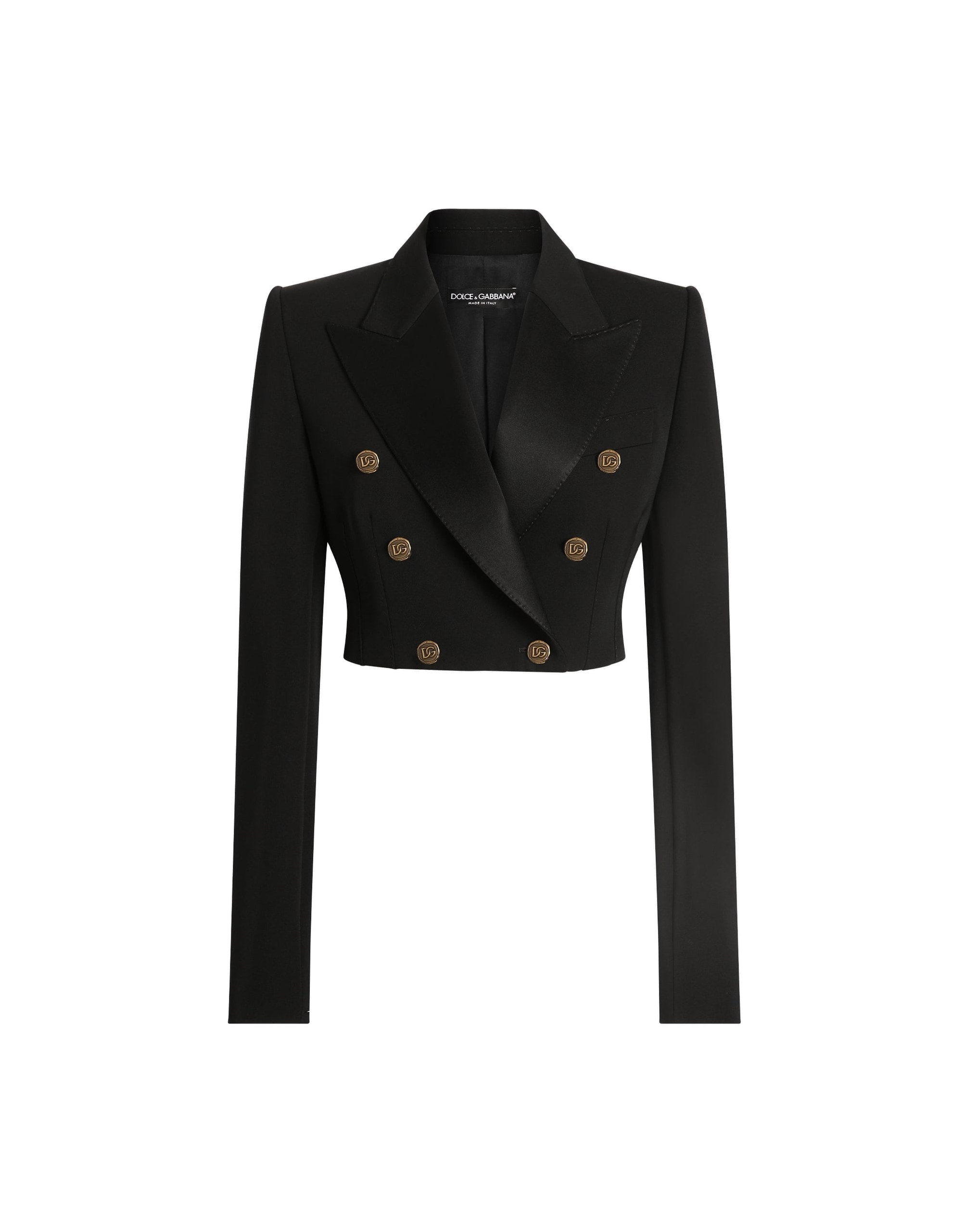 Dolce & Gabbana Double-breasted jacket in wool gabardine