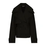 Dolce & Gabbana Double-breasted jacket with cotton belt