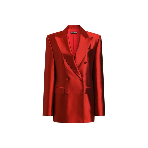 Dolce & Gabbana Double-breasted mikado jacket