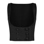 Dolce & Gabbana Double-breasted silk duchesse tuxedo jacket