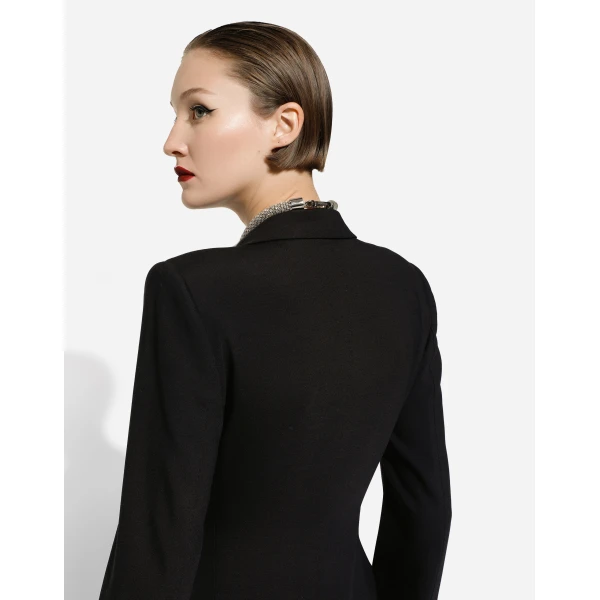 Dolce & Gabbana Double-breasted tuxedo jacket bodysuit, view 6
