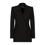 Dolce & Gabbana Double-breasted twill Turlington tuxedo jacket