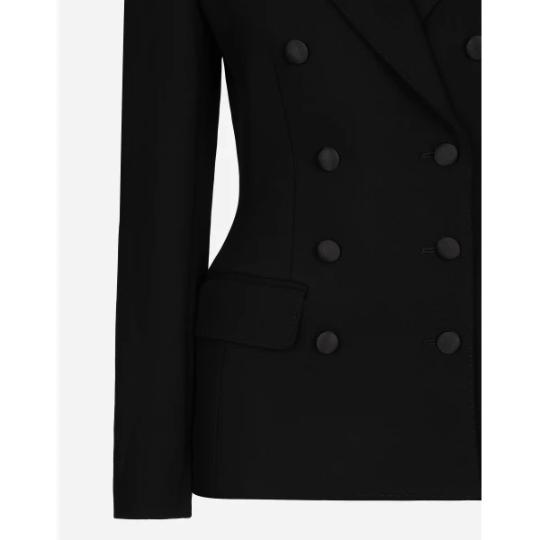 Dolce & Gabbana Double-breasted wool Dolce jacket with padded sides, view 4