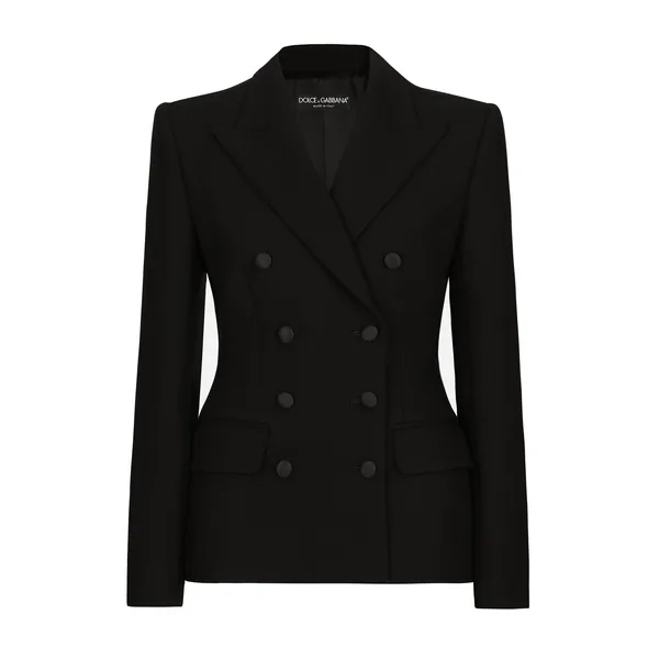 Dolce & Gabbana Double-breasted wool Dolce jacket with padded sides