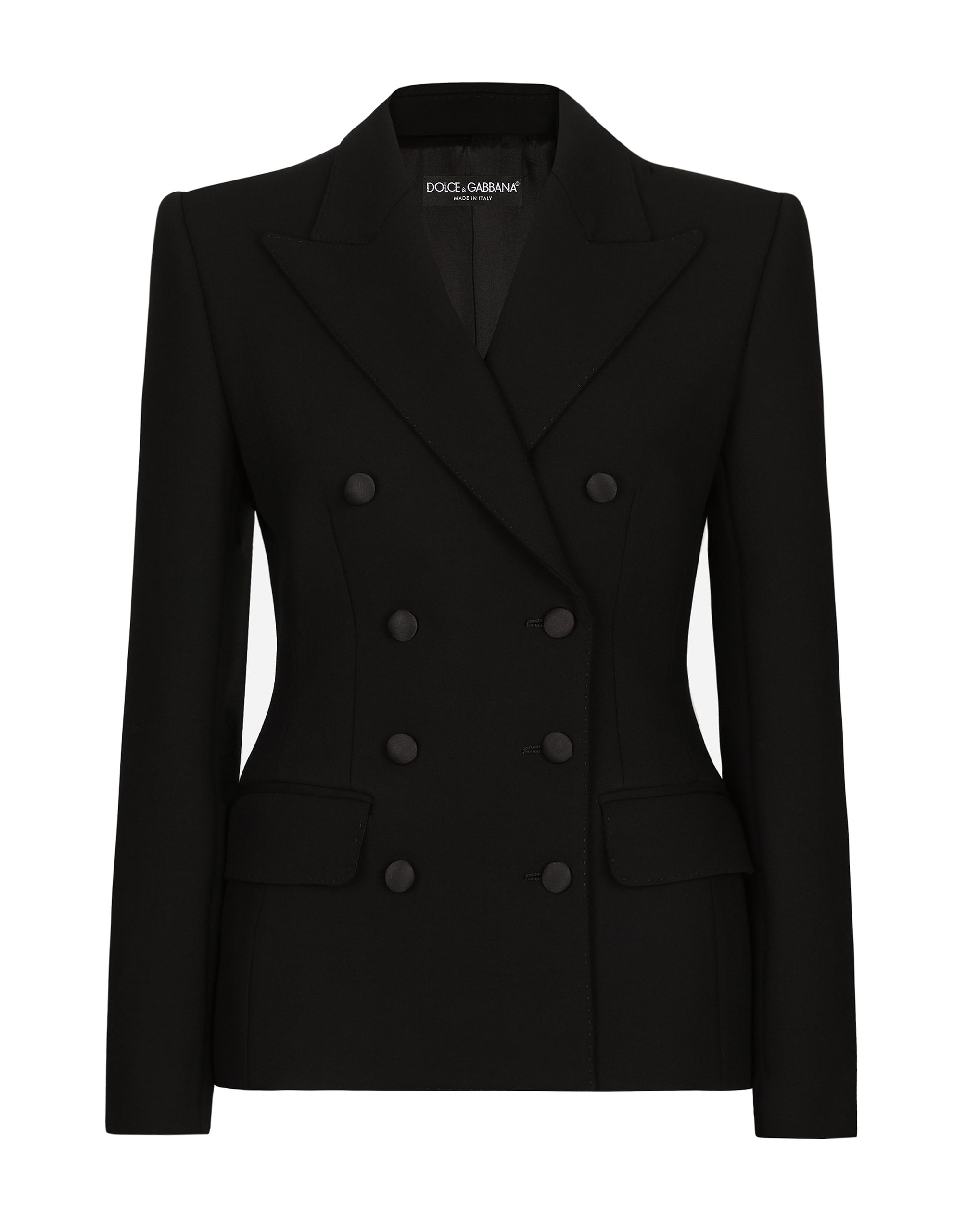 Dolce & Gabbana Double-breasted wool Dolce jacket with padded sides