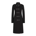 Dolce & Gabbana Double-breasted wool coat with bejeweled buttons