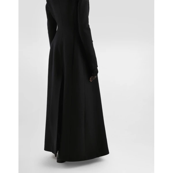 Dolce & Gabbana Double-breastedwool coat, view 5