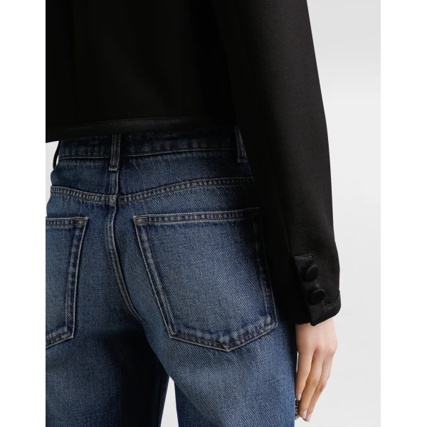 Dolce & Gabbana Double crêpe wool jacket, view 5