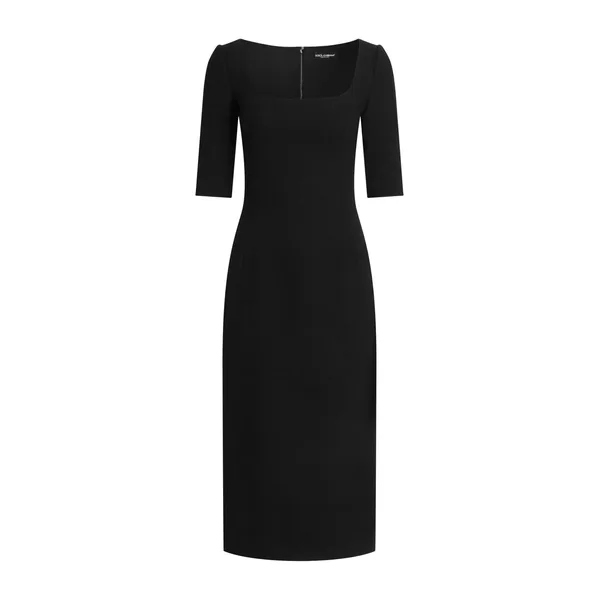 Dolce & Gabbana Double wool crêpe dress