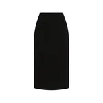 Dolce & Gabbana Double wool crêpe skirt