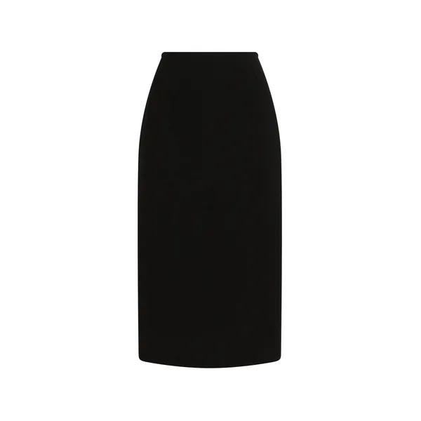 Dolce & Gabbana Double wool crêpe skirt