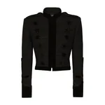 Dolce & Gabbana Double wool gabardine tailcoat with epaulets Coat