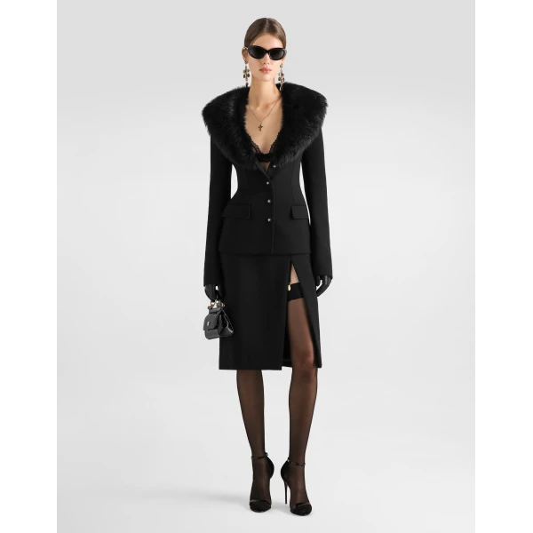 Dolce & Gabbana Double wool skirt, view 2