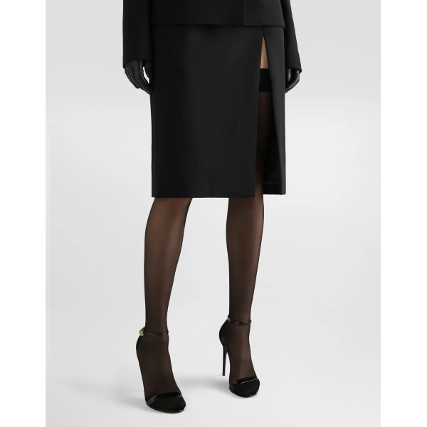 Dolce & Gabbana Double wool skirt, view 4
