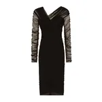 Dolce & Gabbana Draped midi dress in cotton tulle