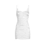 Dolce & Gabbana Draped satin mini dress