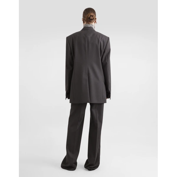 Dolce & Gabbana Draped sequined turtle-neck top, view 3
