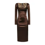 Dolce & Gabbana Dress in stretch satin