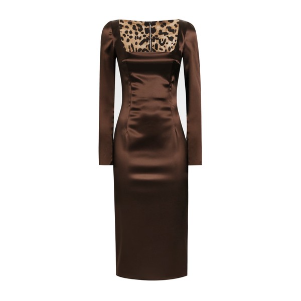 Dolce & Gabbana Dress in stretch satin