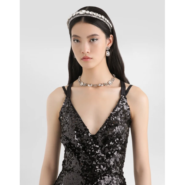Dolce & Gabbana Dress with sequins, view 4