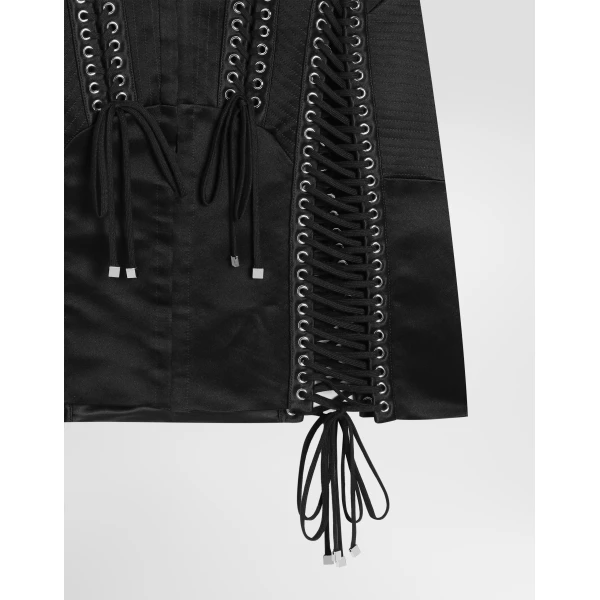 Dolce & Gabbana Duchesse dress with balconette, view 4