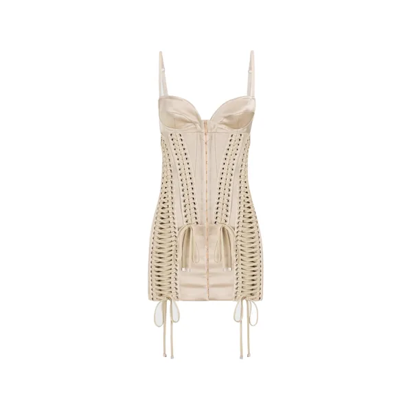 Dolce & Gabbana Duchesse dress with balconette