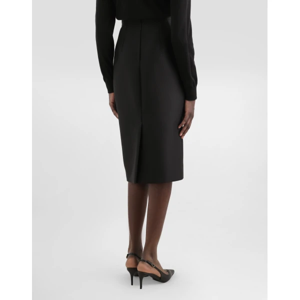 Dolce & Gabbana Faille sheath skirt, view 5