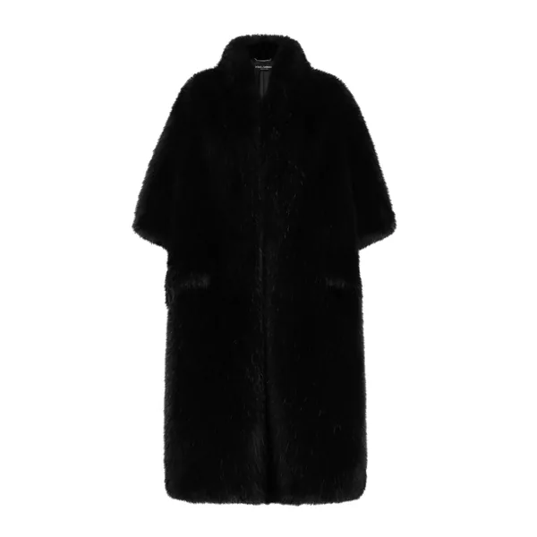 Faux fur coat