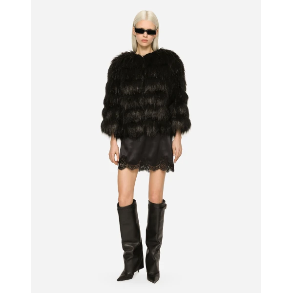 Dolce & Gabbana Faux fur jacket, view 2