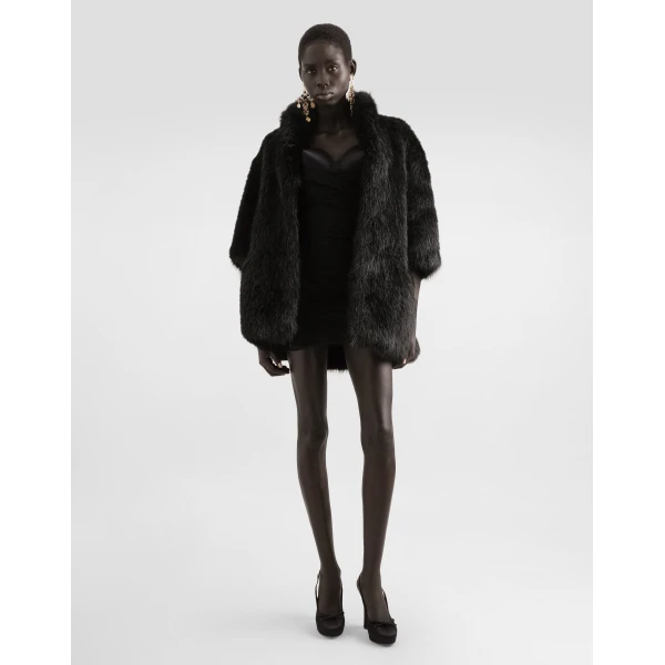 Dolce & Gabbana Faux fur jacket, view 2