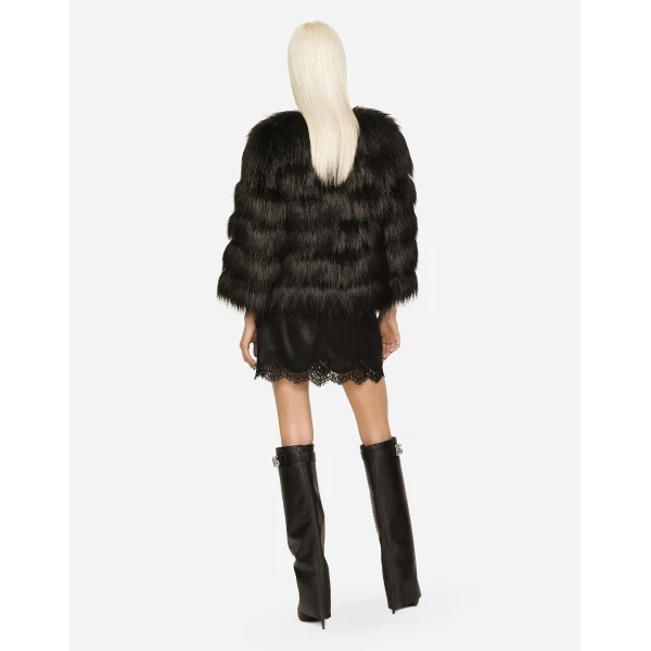 Dolce & Gabbana Faux fur jacket, view 3