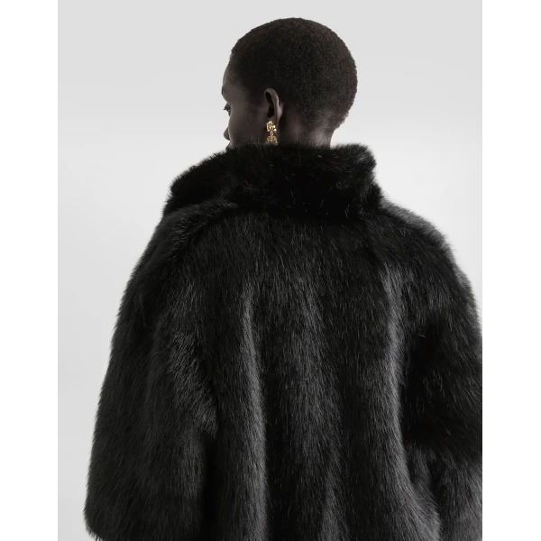 Dolce & Gabbana Faux fur jacket, view 5