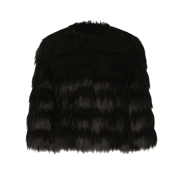 Dolce & Gabbana Faux fur jacket