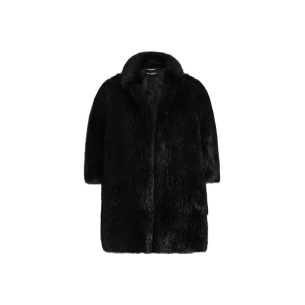 Dolce & Gabbana Faux fur jacket