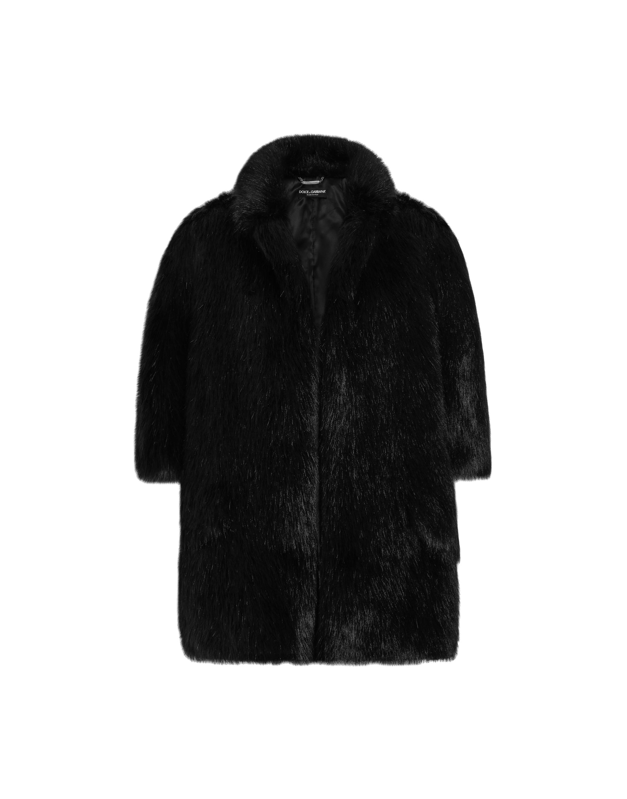 Dolce & Gabbana Faux fur jacket