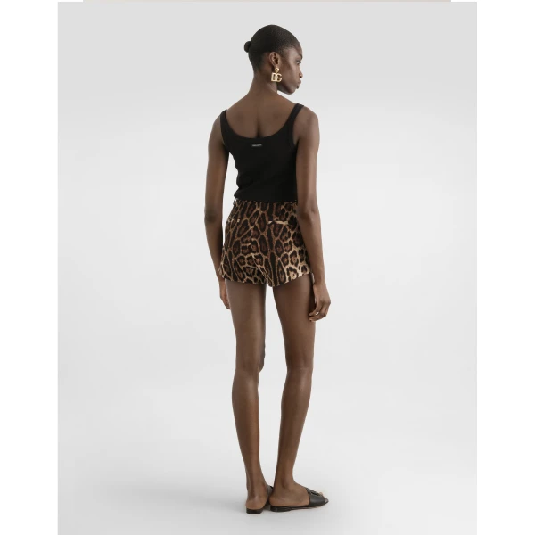 Dolce & Gabbana Fine-rib tank top, view 3