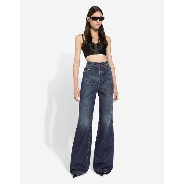 Dolce & Gabbana Flared denim jeans, view 2