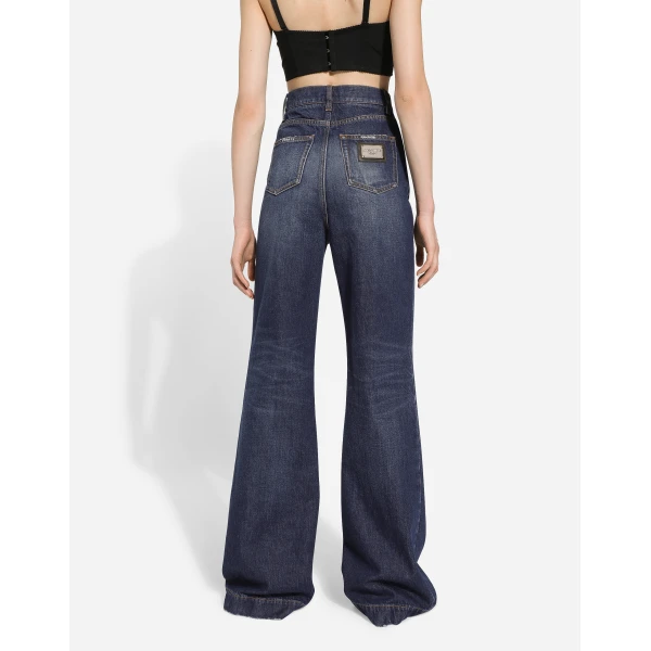 Dolce & Gabbana Flared denim jeans, view 4