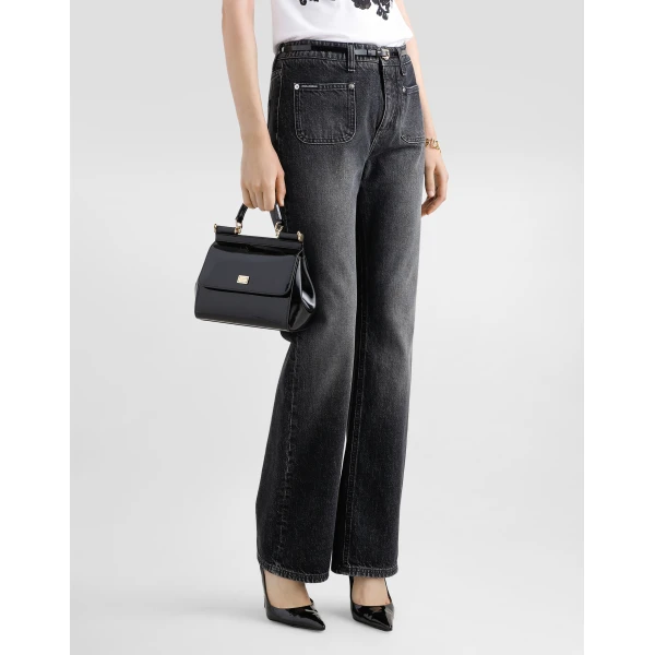 Dolce & Gabbana Flared denim jeans, view 4