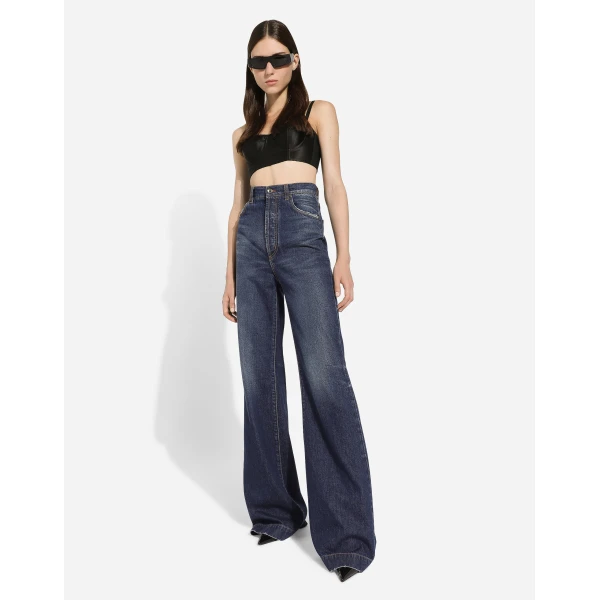 Dolce & Gabbana Flared denim jeans, view 5