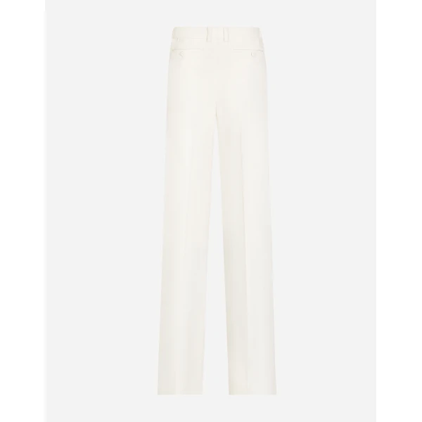 Dolce & Gabbana Flared double crepe pants, view 2
